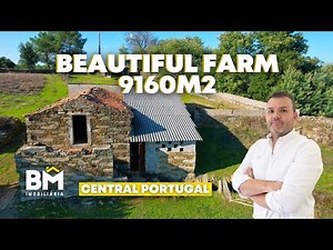 [Sold] Farm land, 9160m2, with stone rural building, in a beautiful spot- central Portugal