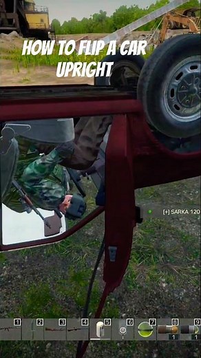 How to Flip a Car Upright in #dayz