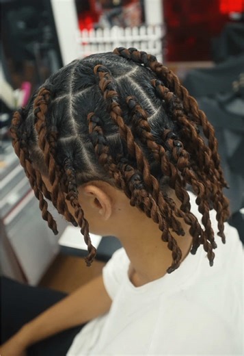 Stylish Braids and Fades at The Golden Rule