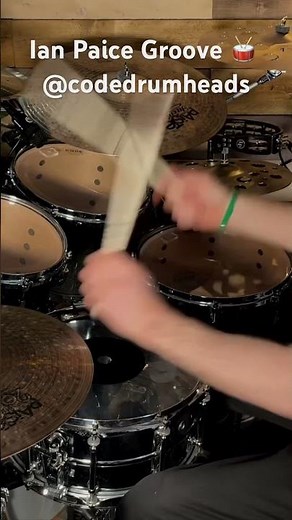 Ian Paice Groove 🥁 ​⁠‪@CodeDrumHeads‬