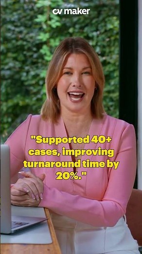 Paralegal CV Pro Tip!