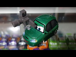 Mattel Disney/Pixar Cars "Dash" Boardman (Piston Cup Reporter w/Camera) Racing Sports Network 2021