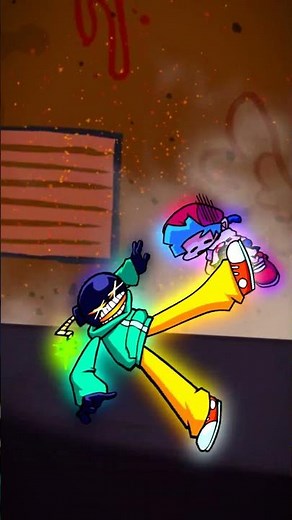 BF VS Whitty! #fnfanimation #fnfshorts