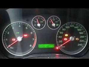 Ford Focus 2005 speedometer problem