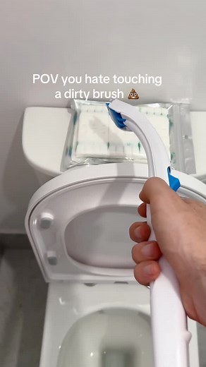 1.6K views · 15 reactions | Flushable toilet wand - link in bio #cleaninghacks #toilet #cleantok bathroom lifehack | Magic Brush | Facebook