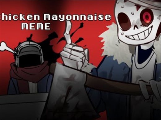 【Undertale动画/授权代发/中字】邪骨团的《搓搓炸鸡摇摇炸鸡》(三重谋杀时光 Cross Slash)