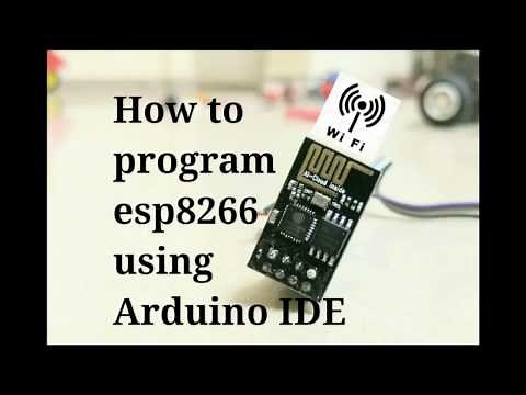 How to program/flash esp8266 IoT wifi module