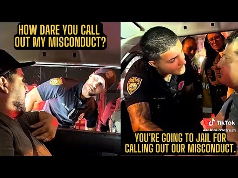 Cop Retaliates After Being Called Out For His Misconduct Then Calls Entire Backup Unit