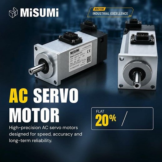 Boost Productivity with Misumi AC Servo Motors | MISUMI India
