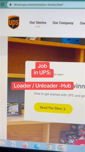 Loader / Unloader- Hub Job in UPS Company, Dubai UAE 🇦🇪 | Najmat Deira Typing Services