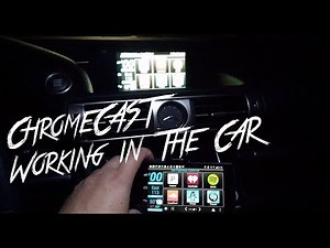 Install A Chromecast Into A Car How To | Android Wireless Screen Mirroring.