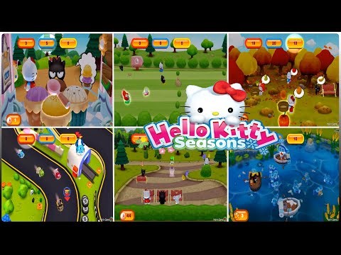 Hello Kitty Seasons - nintendo wii minigames