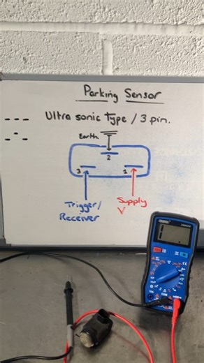 How to Test a Parking Sensor.