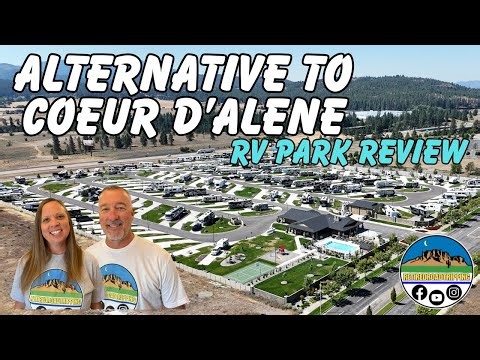 ALTERNATIVE TO COEUR D'ALENE | RV Campground Full Review | Full-Time RV Life || EP129