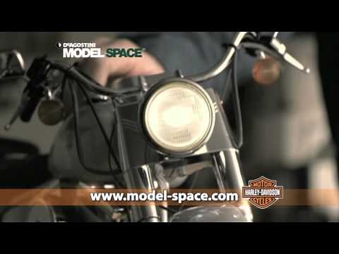 Build the Harley-Davidson Fat Boy Scale Model Kit from ModelSpace
