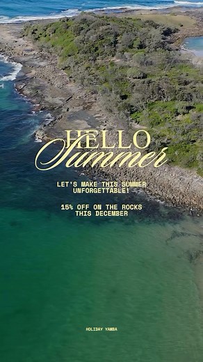 Lock in your Summer escape now and enjoy 15% off at On The Rocks this December! One of the most spectacular, luxurious four-bedroom (three bathrooms) holiday rental apartments, literally on the beach in Yamba (NSW, Australia), is now 15% off this December! Spectacular uninterrupted ocean views, two large decks, two living areas and your own private access to Convent Beach - popular for swimming, surfing, and fishing. The property would suit a range of guests especially families and those looking