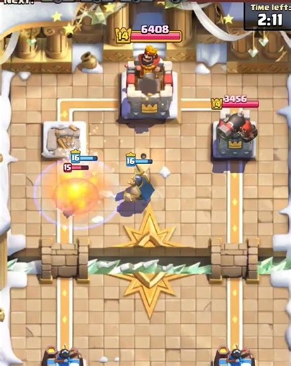 This is an advertisement for the new meta wizard and golden knight #supercell #clashroyale #mrbeast