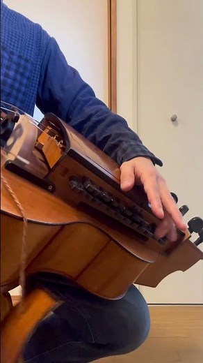 "馬のブランル"：トワノ・アルボー ハーディガーディによる演奏 "Branle de Chevaux" Played with the Hurdy Gurdy