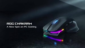 34K views · 1K reactions | ROG Chakram is a 16,000 dpi, tri-mode wired, 2.4GHz RF and Bluetooth® LE mouse with a programmable, removable joystick that puts superior control right under your thumb. With fast charging, plus wireless Qi, pivoted buttons, detachable magnetic covers and a unique DPI On-The-Scroll feature for easy accuracy adjustment, Chakram is fearsome new fighting force on the gaming front. | ASUS Republic of Gamers | Facebook