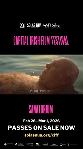 🚨 TRAILER DROP: SANATORIUM 🔥 Selected as Ireland's Official Entry for Best International Film at the 2026 Oscars, the film explores the imposing Kuyalnik Sanatorium, a fading Soviet-era health resort on the shores of Odesa in Southern Ukraine, which despite the ongoing war nearby continues to offer mud treatments and electro-therapies to the courageous and determined guests in search of relief, healing, and happiness. 🎟️ GET YOUR ALL-ACCESS PASSES @ solasnua.org/news/first-film-titles-announc
