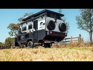 2025 Snowy River SRH-16 Hybrid Caravan – The Perfect Off-Grid RV for Couples!