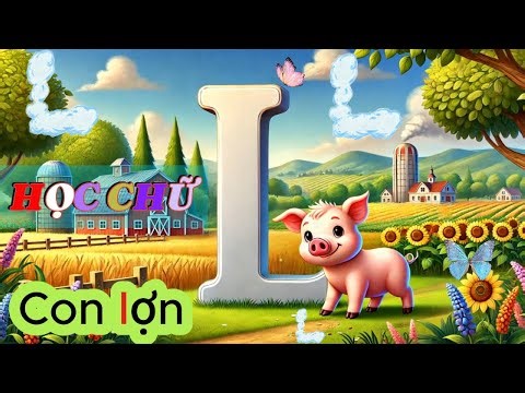 CHỮ L ✍️ HỌC CHỮ L QUA BÀI HÁT VÀ CÁC CON VẬT ️🎯 DỄ NHỚ, DỄ THUỘC |HỌC BẢNG CHỮ CÁI ABC