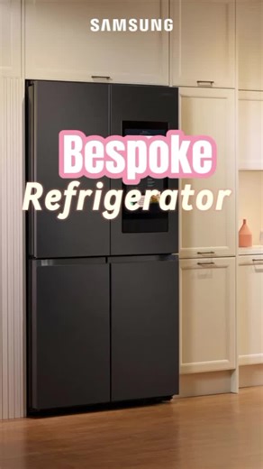 Samsung Bespoke Refrigerator: Innovation in Kitchen Design