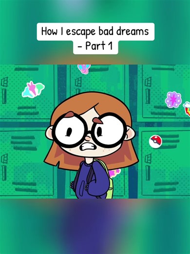 How I escape bad dreams - Part 1 #animation #viral #fyp #usa🇺🇸 | dream animations