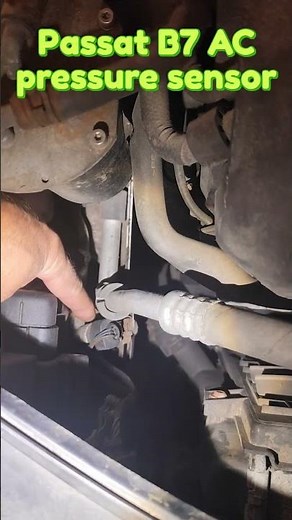 How to Find the Passat B7 AC pressure sensor Fast! 👍👀