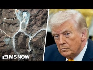 Trump tells MS NOW: Iran still has 'nuclear dust', 'it's totally buried, but they can unbury it'