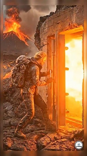 Escape from a Volcanic Disaster 🌋🔥 | Bunker Survival Against Lava & Beasts