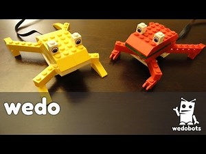wedobots: Coqui Frogs with LEGO® WeDo™ bricks