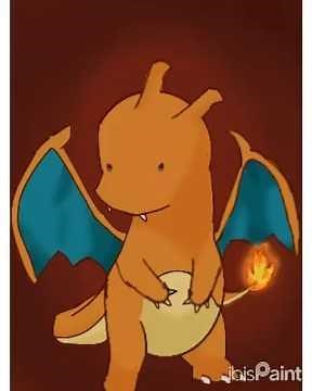 Chibi Charizard! old art! #pokemon #charizard