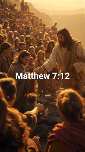 Matthew 7:12 — Do to Others as You Would Have Them Do to You
