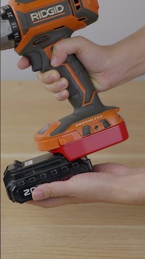 Black+Decker & Porter Cable 20V Batteries to RIDGID 18V Tool Adapter