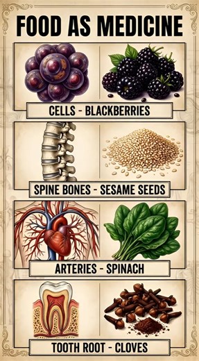Food as Medicine | How Daily Foods Support Specific Organs