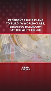 160K views · 69K reactions | President @realdonaldtrump plans to build a legendary new ballroom at the White House!  | Team Trump | Facebook