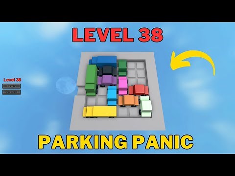 How To Solve Parking Panic Level 38 | Roblox