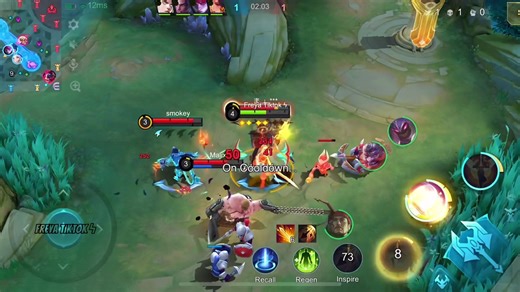 Freya's MVP Gameplay in Mobile Legends