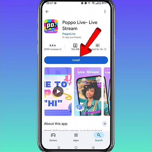 How To Install Poppo Live: Live Stream App On Android || How To Download Poppo App #poppolive