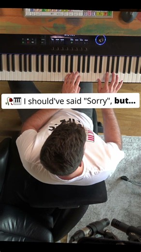 Sorry seems to be the hardest word (intro) #piano #calm