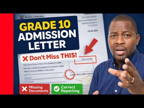 Don’t Report Before Watching This | Grade 10 Admission Letter Explained