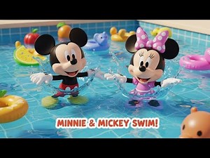 Mickey Mouse & Minnie Swimming Pool Adventure 🏊 | Episode 27 | Kids Fun Cartoon