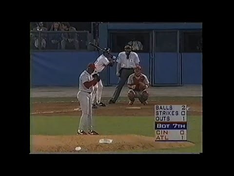 1995 NLCS Game 4 Highlights | Cincinnati Reds vs. Atlanta Braves