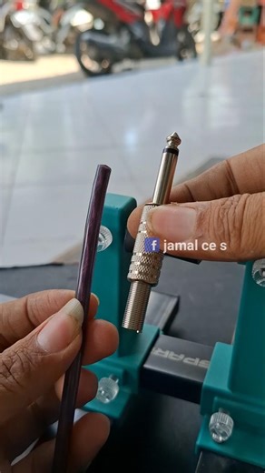 Soldering Akai Jack mono microphone cable#soldering #technique #xlr #jack #akai #audio