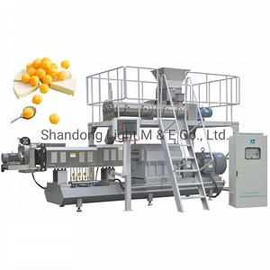 [Hot Item] Puff Snacks Making Machine/ Core-Filling Snacks Process Line/ Mini Bread Cutting Machine