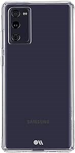 Case-Mate Samsung Galaxy S20 FE Case - 6.5" Clear - With 10ft Drop Protection & Wireless Charging - Tough Series Case for Samsung S20 FE - Anti Yellowing Lightweight Cover with Anti Scratch Technology
