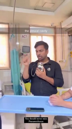 Pneumothorax: Identification and Emergency Management This video discusses the identification, clinical features, and management of tension pneumothorax, a life-threatening condition where air accumulates in the pleural cavity, causing increased pressure and hemodynamic instability. The video covers the different types of pneumothorax, the key X-ray findings, and the proper technique for needle decompression, which involves inserting a needle into the 5th intercostal space at the upper border of