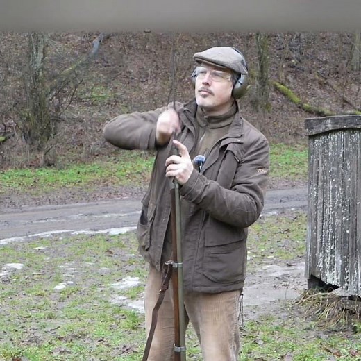 French Mle. 1842 Fusil d'Infanterie musket in action #firearmshistory #militaryhistory #musket