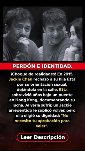 BREAKING: ¿Por qué Jackie Chan pidió perdón a su hija tras 10 años de silencio?